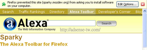 Alexa Toolbar for Firefox